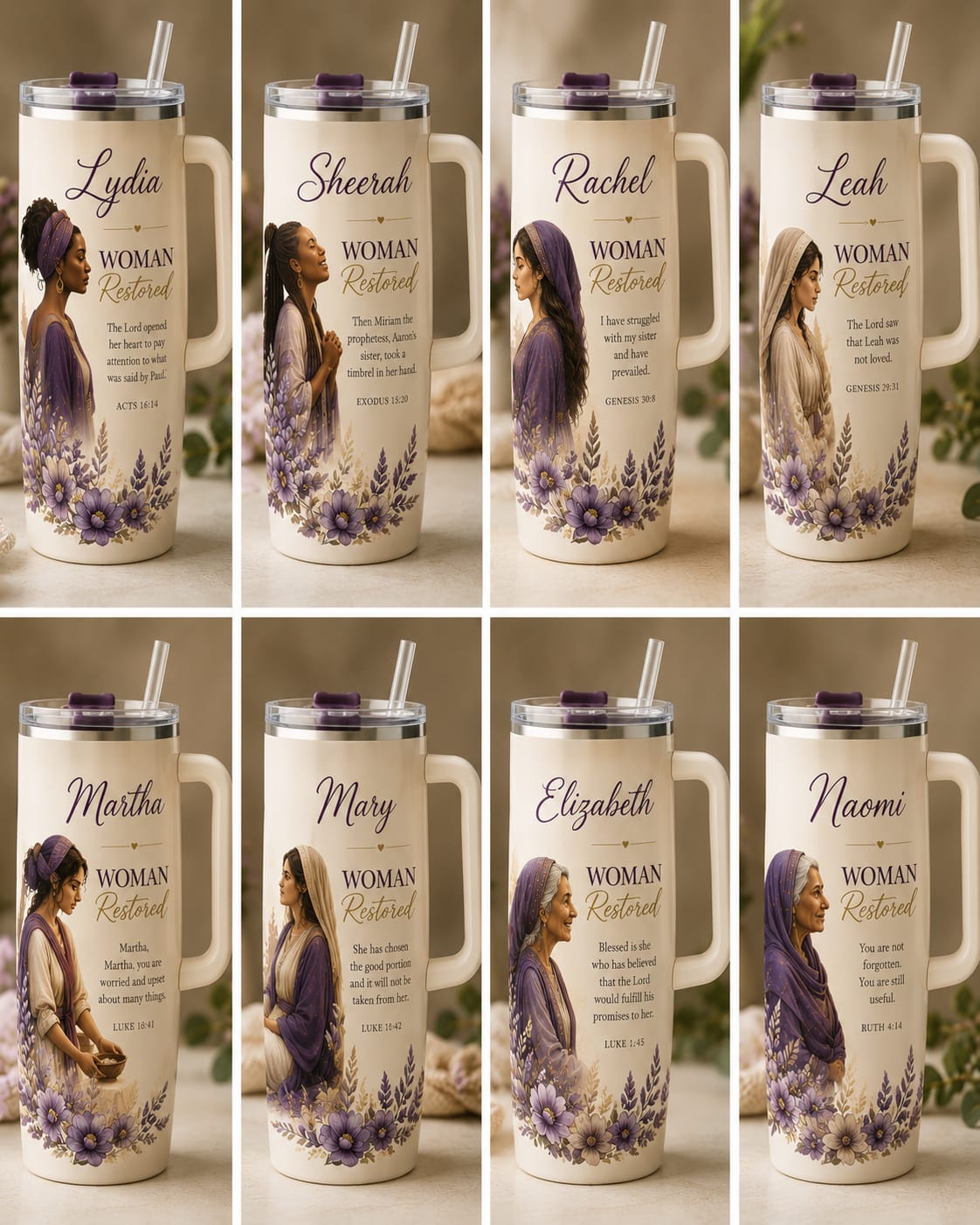 Woman Restored Biblical Women Bottle